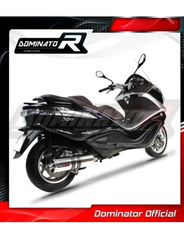 Silencieux slip-on Dominator OV pour Piaggio X10 125 (2012-2016)