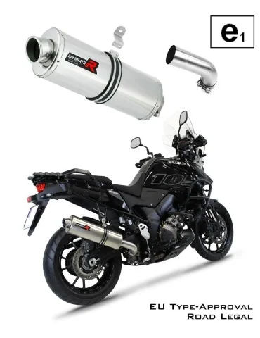 Silencieux slip-on homologué Dominator OV pour Suzuki DL 1050 V-Strom / XT (2020-2024)