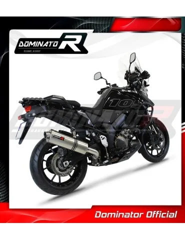 Silencieux slip-on homologué Dominator OV pour Suzuki DL 1050 V-Strom / XT (2020-2024)