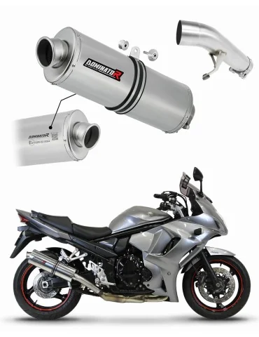 Silencieux slip-on homologué Dominator OV pour Suzuki GSX 1250 FA (2010-2016)