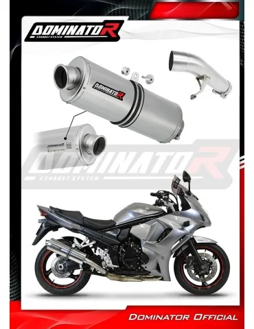 Silencieux slip-on homologué Dominator OV pour Suzuki GSX 1250 FA (2010-2016)