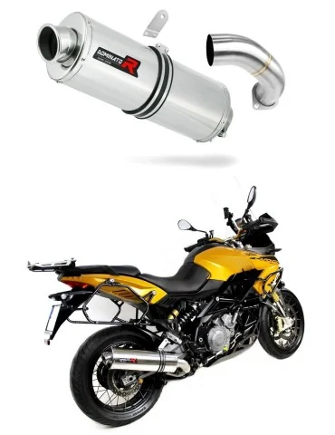 Silencieux slip-on Dominator OV pour Aprilia ETV 1200 Caponord (2013-2016)