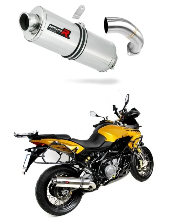 Silencieux slip-on Dominator OV pour Aprilia ETV 1200 Caponord (2013-2016)