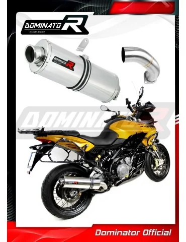 Silencieux slip-on Dominator OV pour Aprilia ETV 1200 Caponord (2013-2016)