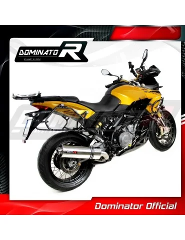 Silencieux slip-on Dominator OV pour Aprilia ETV 1200 Caponord (2013-2016)