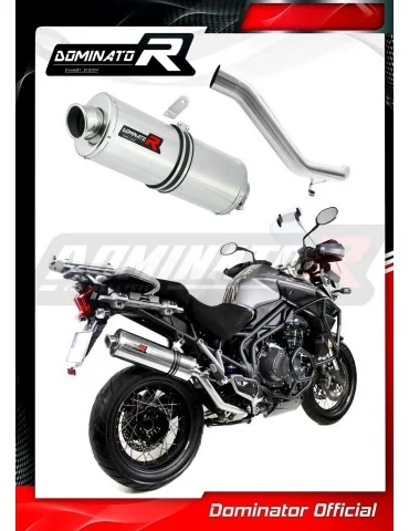 Silencieux slip-on Dominator OV pour Triumph Tiger Explorer 1200 (2012-2015)