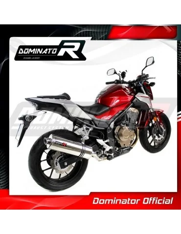 Silencieux slip-on Dominator OV pour Honda CB 500 F (2016-2019)