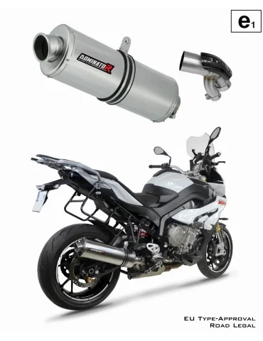 Silencieux slip-on homologué Dominator OVAL pour BMW S1000XR (2015-2019)