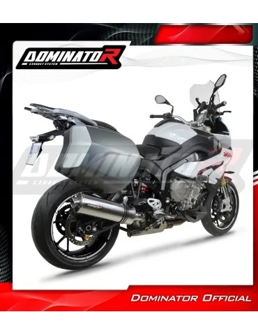 Silencieux slip-on homologué Dominator OVAL pour BMW S1000XR (2015-2019)