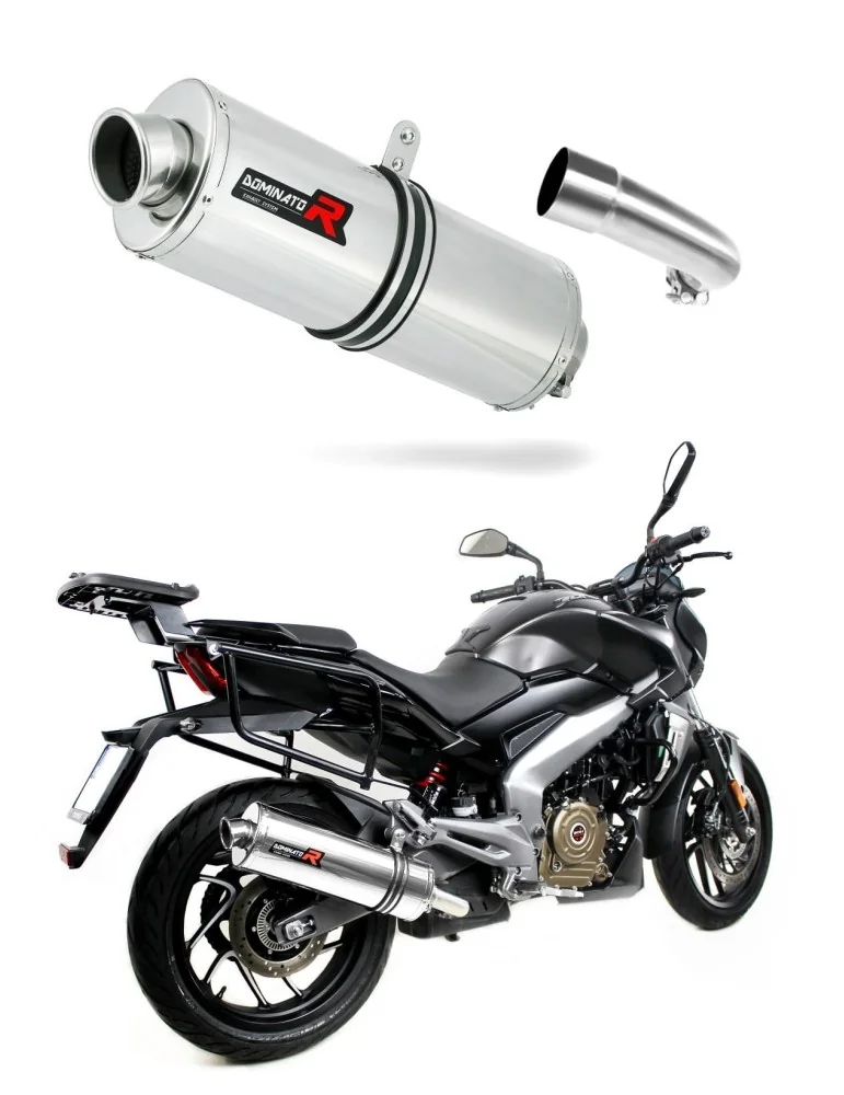 Silencieux slip-on Dominator OV pour Bajaj Dominar 400 (2016-2018)