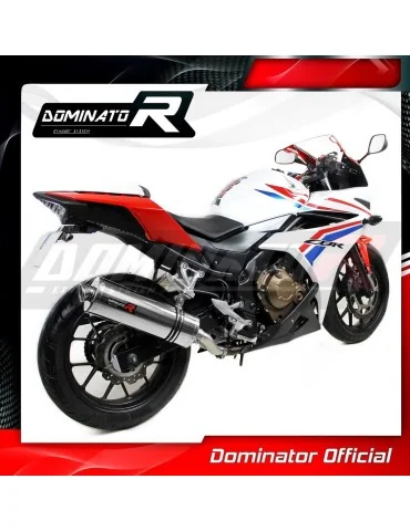 Silencieux slip-on Dominator OV pour Honda CBR 500 R (2016-2024)