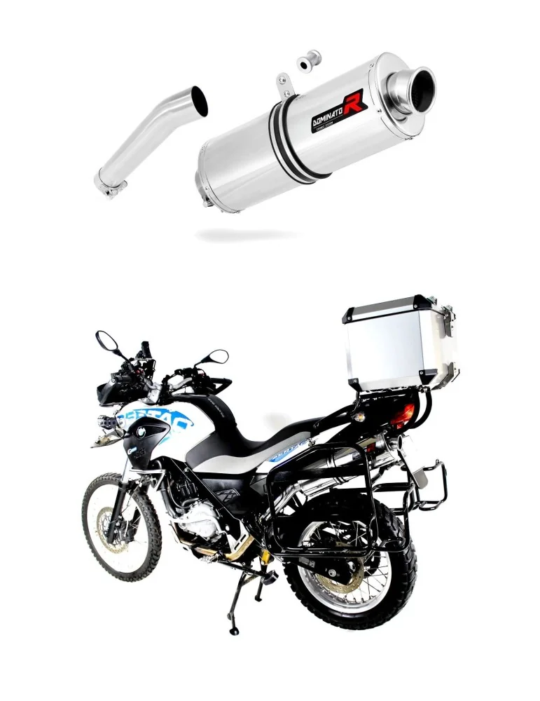 Silencieux slip-on Dominator OV pour BMW G650 GS (2011-2018)