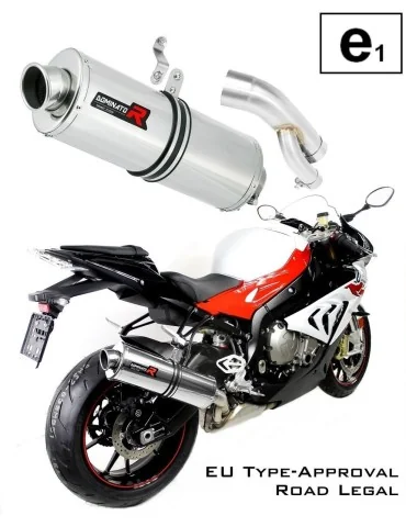 Silencieux slip-on homologué Dominator OVAL pour BMW S1000RR (2017-2018)