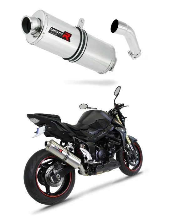Silencieux slip-on Dominator OV pour Suzuki GSR 750 (2011-2016)