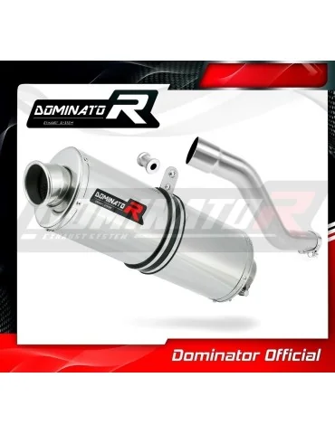 Silencieux slip-on Dominator OV pour Suzuki DR 750 S Big côté droit