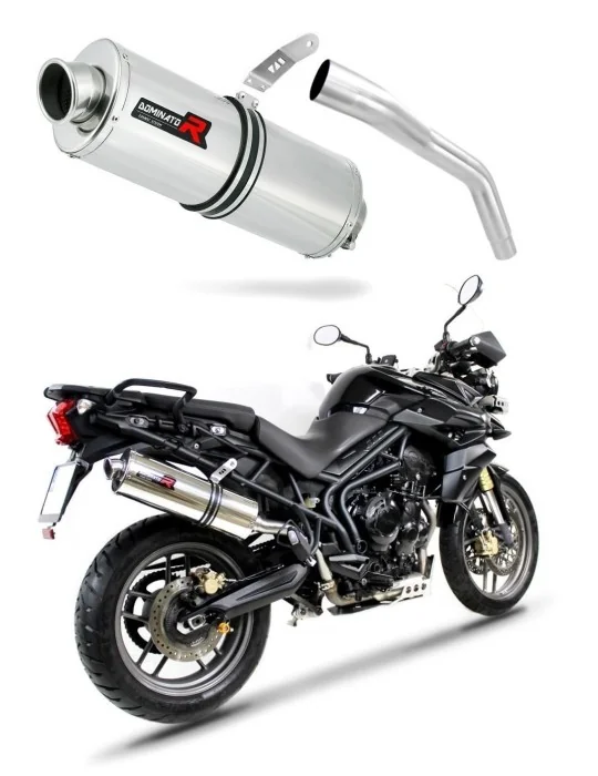 Silencieux slip-on Dominator OV pour Triumph Tiger 800 XC XR (2015-2017)
