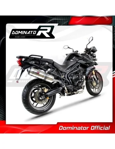 Silencieux slip-on Dominator OV pour Triumph Tiger 800 XC XR (2015-2017)