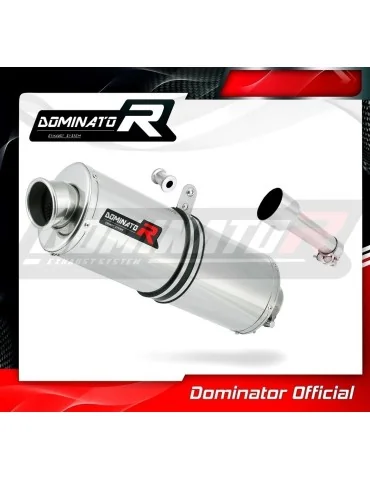 Silencieux slip-on Dominator OV pour SYM Citycom 300i (2007-2014)