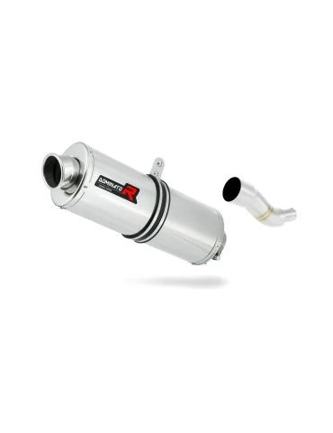 Silencieux slip-on Dominator OV pour Piaggio X9 125 (2000-2009)