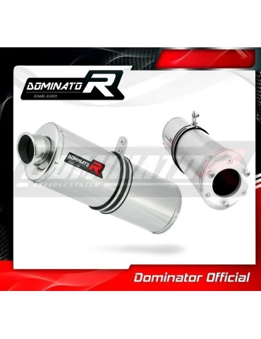 Silencieux bolt-on Dominator OV pour Kawasaki ZRX 1100