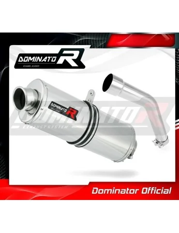 Silencieux slip-on Dominator OV pour Kawasaki KLE 500 – 2007 (1991)