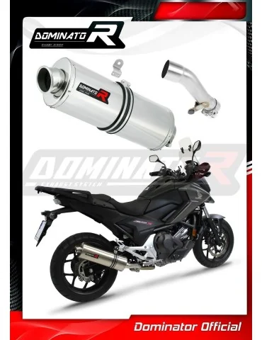 Silencieux slip-on Dominator OV pour Honda NC 700 / 750 X (2012-2020)