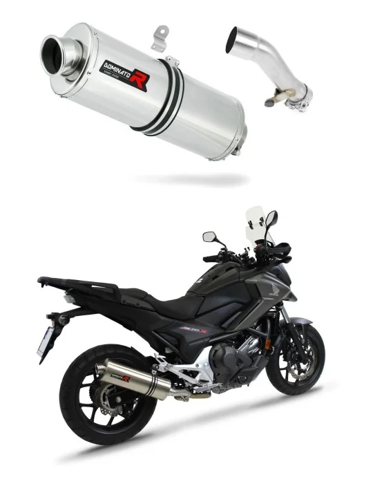 Silencieux slip-on Dominator OV pour Honda NC 700 / 750 S (2012-2020)