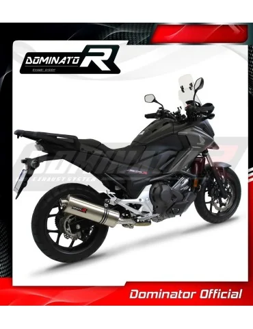 Silencieux slip-on Dominator OV pour Honda NC 700 / 750 S (2012-2020)