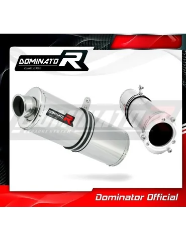 Silencieux bolt-on Dominator OV pour Honda CBR 929 (2000-2001)