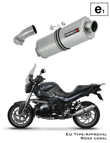 Silencieux slip-on homologué Dominator OV pour BMW R1200R (2010-2014)