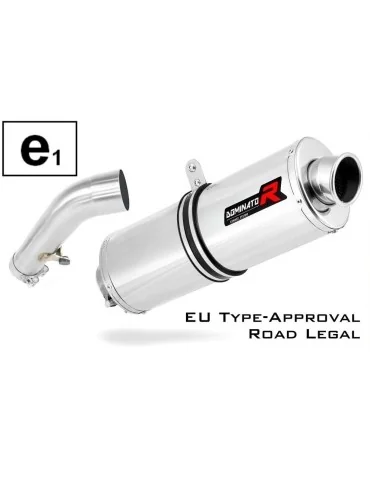 Silencieux slip-on homologué Dominator OVAL pour BMW R1200R (2006-2009)