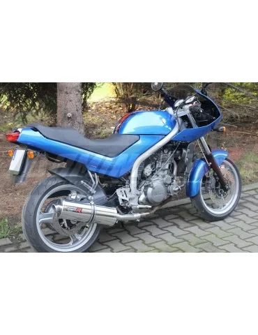 Silencieux slip-on Dominator OV pour MuZ MZ Skorpion 660 (1994-2003)