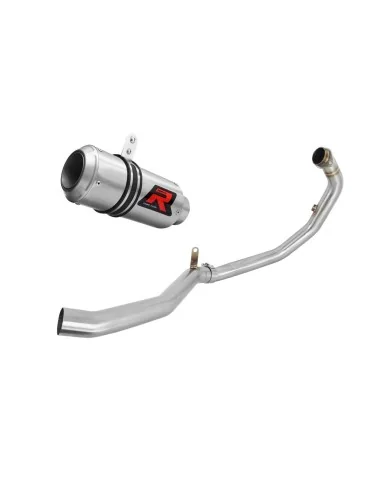 Ligne d'échappement complète inox Dominator GP pour Husqvarna Vitpilen 401 (2020-2023)
