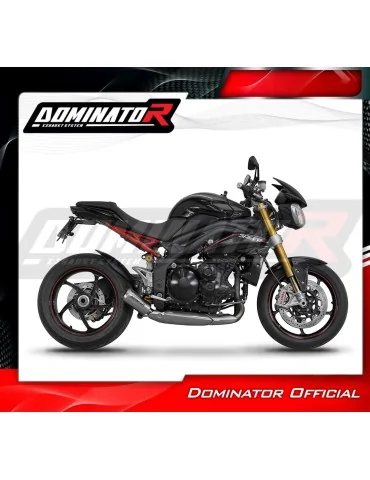 Silencieux slip-on Dominator GPS pour Triumph Speed Triple 1050 Low Level (2011-2016)