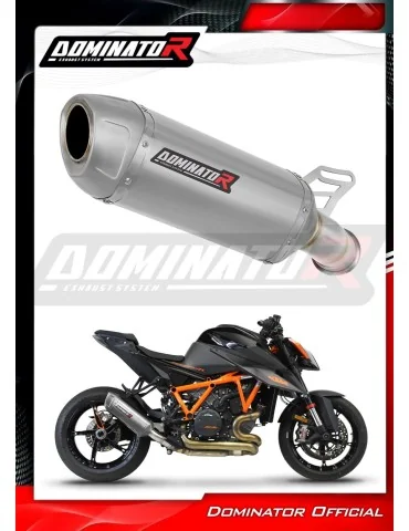 Silencieux slip-on Dominator S6 pour KTM 1290/1390 Super Duke (2020-2025)