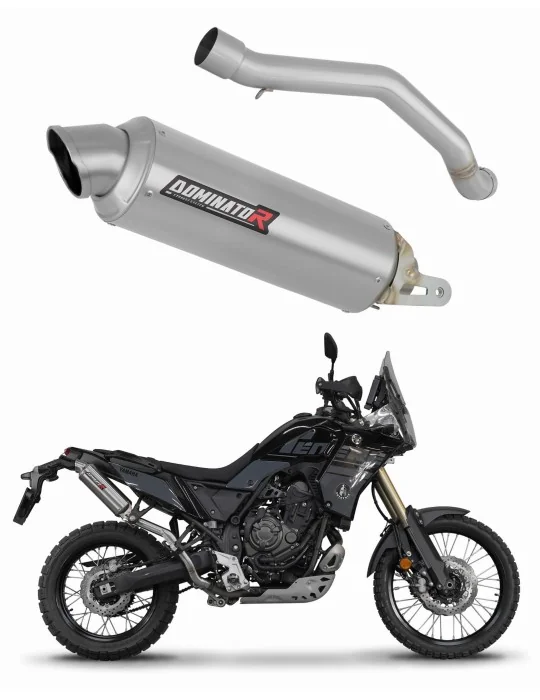 Silencieux slip-on Dominator GPF pour Yamaha Tenere 700 Hi Level (2025-2026)