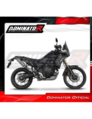 Silencieux slip-on Dominator GPF pour Yamaha Tenere 700 Hi Level (2021-2024)