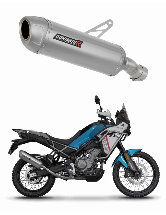 Silencieux slip-on Dominator S6 pour CF Moto 450 MT (2024)