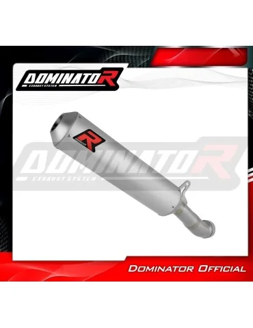 Silencieux slip-on Dominator MX pour Kove 800 X Pro Adventure (2023-2026)