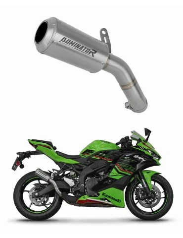 Silencieux slip-on Dominator GPS pour Kawasaki ZX-4R / RR (2023-2024)
