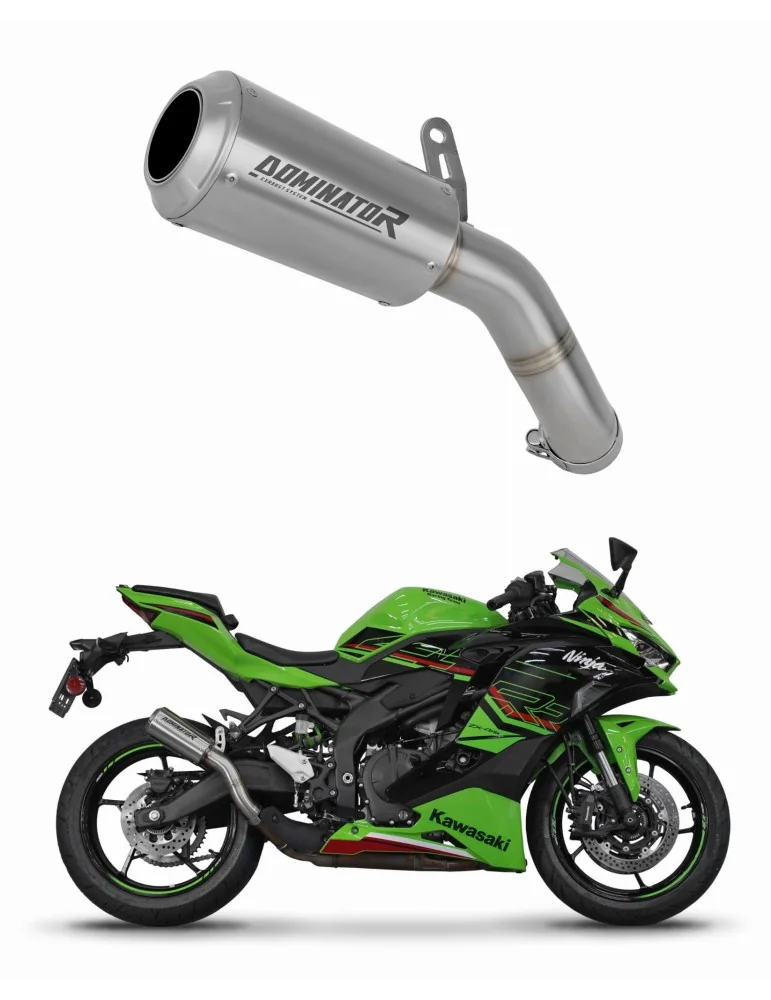 Silencieux slip-on Dominator GPS pour Kawasaki ZX-4R / RR (2023-2024)