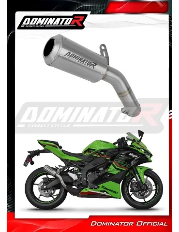 Silencieux slip-on Dominator GPS pour Kawasaki ZX-4R / RR (2023-2024)