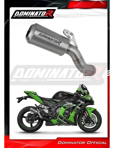 Silencieux slip-on Dominator GPS pour Kawasaki ZX10R (2016-2020)