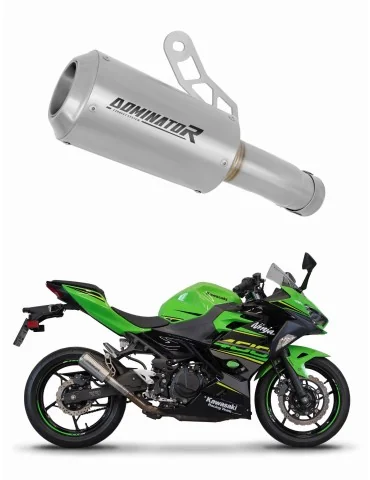 Silencieux slip-on Dominator GPS pour Kawasaki Ninja 400 (2018-2023)