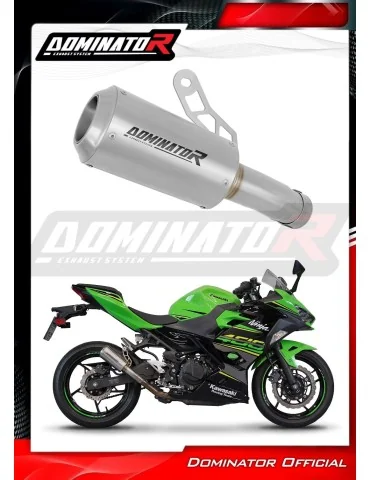 Silencieux slip-on Dominator GPS pour Kawasaki Ninja 400 (2018-2023)