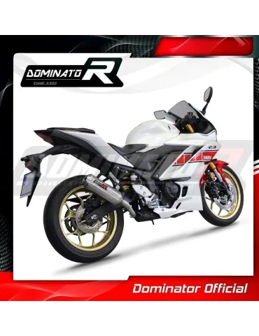 Silencieux slip-on Dominator OV G2 pour Yamaha YZF-R3 (2019-2024)