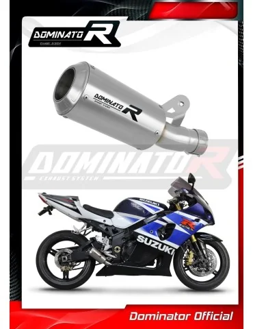 Silencieux slip-on Dominator GPS pour Suzuki GSXR 1000 K1 - K4 (2001-2004)