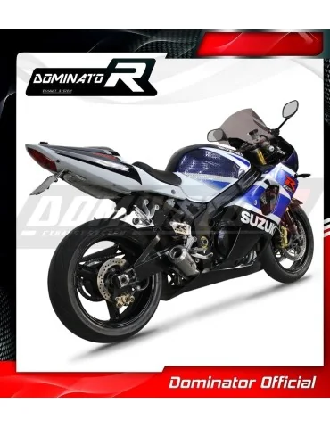Silencieux slip-on Dominator GPS pour Suzuki GSXR 1000 K1 - K4 (2001-2004)