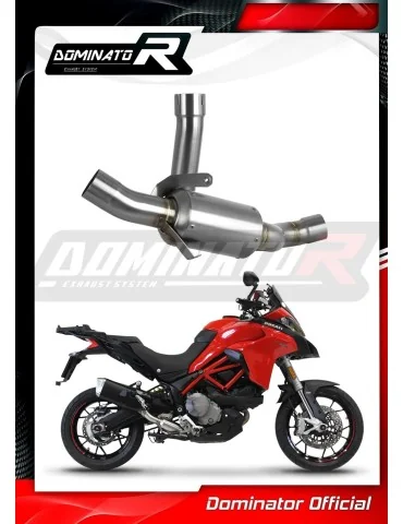 Tube central de liaison inox Dominator EX pour Ducati Multistrada 950 / 950 S (2017-2020)