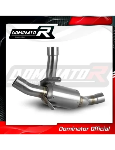Tube central de liaison inox Dominator EX pour Ducati Multistrada 950 / 950 S (2017-2020)
